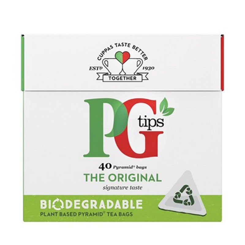 PG Tips Original 40 Tea Bags 116g – The British Boutique