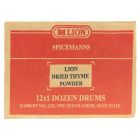 Lion Dried Thyme 10G x 144