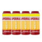 Supermalt Can 330Ml X 4