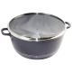SQ Professional Durane Die-Cast Stockpot Black 32cm (6776)