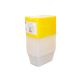 SDL Plastic Rectangular Containers With Lids 1000cc 25pc (MCC06 & MCC17)