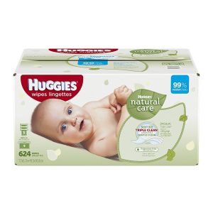 Huggies Natural Care Wipes 56's