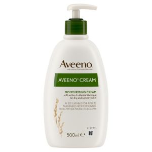 Aveeno Moisturising cream pump 500ml colloidal