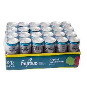 Fayrouz Apple & Watermelon Can 330ml X 24