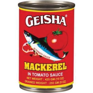 Geisha  In Tomato Sauce & Chilli 425g