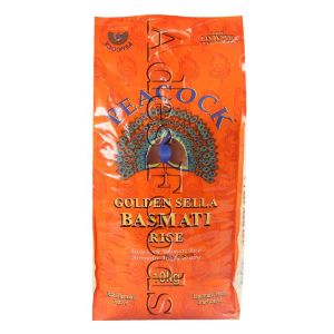 Peacock Golden Sella Basmati Rice 10Kg