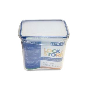 Kolorr Locked & Store Box Rectangle Containers 2500ml (11769)