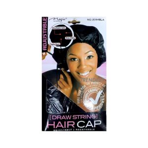 Magic cap drawstring black col (2054blk)