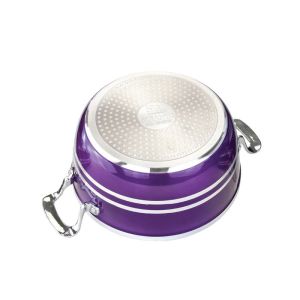 Metallic Diecast Stockpot 24cm (4250) (7202)