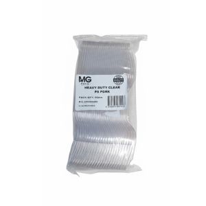 MG Pack Heavy Duty Clear Fork 50Pcs (DPC85)   