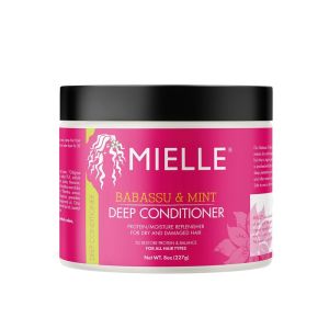 Mielle babassu oil & mint deep conditioner 8oz