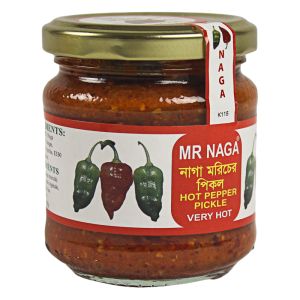 Mr Naga Very Hot Pepper Pickle 190G