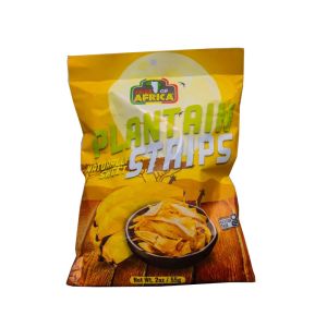 Pride Of Africa Plantain Strips Naturally Sweet Chips 55g 