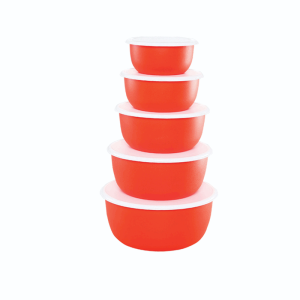 Fresco Round Moon Containers 5 Pcs Set