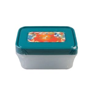 SDL 650cc Rectanglar Container + Lids (Multicolour) (MCC01) (MCC03)