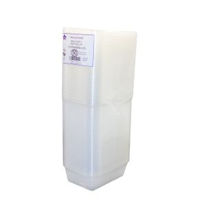 SDL Ideal And Durable 500cc Plastic Rectangular Container + Lids 50pcs (STR21)