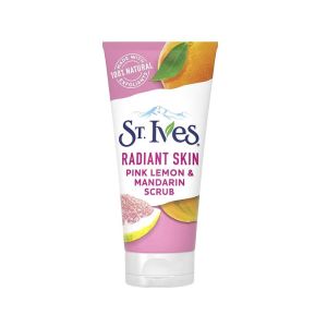 St ives radiant skin pink lemon & mandarin scrub 150ml 