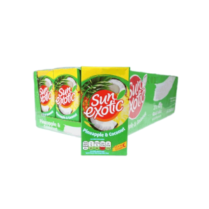 Sunexotic Pineapple & Coconut Juice 288ml X 27