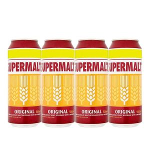 Supermalt Can 330Ml X 4