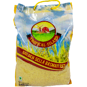 Tropical Island Golden Sella Basmati Rice 10KG