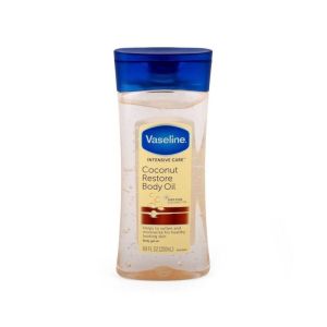 Vaseline intensive coconut restore body oil 200ml (vas 16)