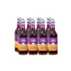 Zobo Chaps Soft Drink (Hibiscus, Ginger, Pineapple) Box 330ML X 12
