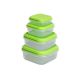 Fresco Food Square Container 4pcs set