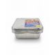 Splendore Aluminium Deep Medium Roasting Tins & Foil Lids - 5pcs (FDR79)
