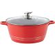 SQ Professional Durane Die-Cast Stockpot Red 20cm (6901)