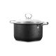 Stainless Steel Stockpotset 4.5Ltr Epoque Black (10946)