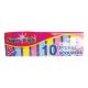Super Bright 10 Pack Sponge Scourer