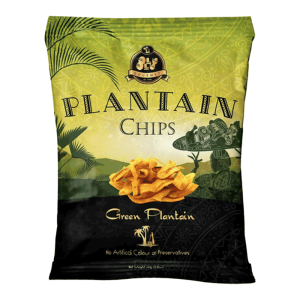 Olu Olu Plantain Chips Green 60g