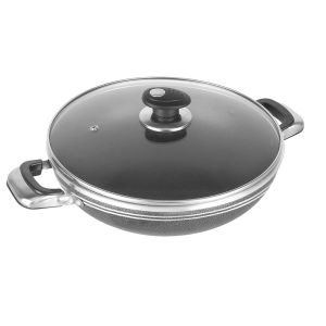 SQ Professional Wok Una Non-Stick Two Handle 24Cm/4.0L (2791)