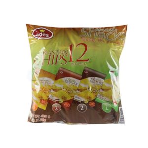 Ades Plantain Chips - Mix 35g X 12