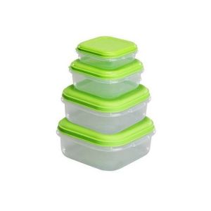 Fresco Food Square Container 4pcs set