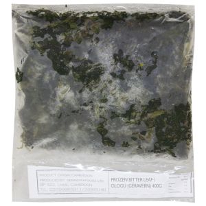 Frozen Bitter leaf / Ologu (Geravern) 400g
