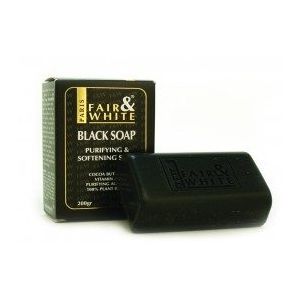 Fair & White Soap Black 200g  