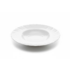Italiano Opal Glass 10'' Soup Plate-White (735167)