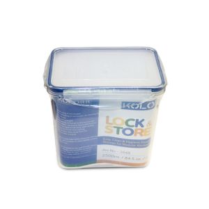 Kolorr Locked  & Store Box Rectangle Containers 2500ml (11769)