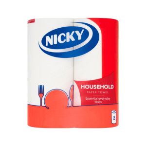 Nicky Household Kitchen Roll- 2 Rolls