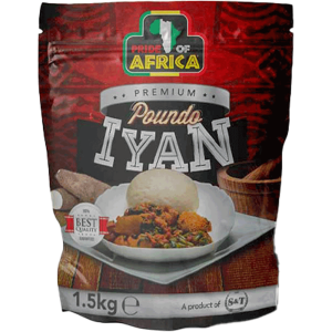 Pride Of Africa Pounded Yam 1.5 Kg X 10