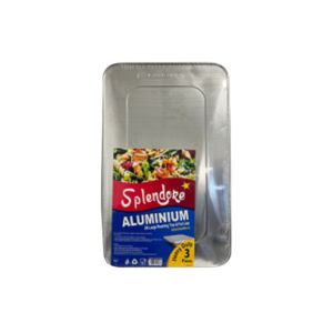 Splendore Aluminium Large Roasters with Lids- 3pcs (FDR81)