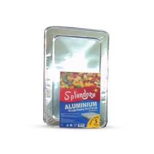 Splendore Aluminium Foil Roasting Tin+ Lids  XX-Large (FDR76) 5 Pcs