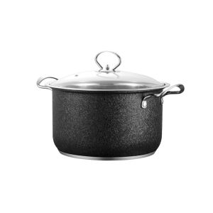 Stainless Steel Stockpotset 4.5Ltr Epoque Black (10946)