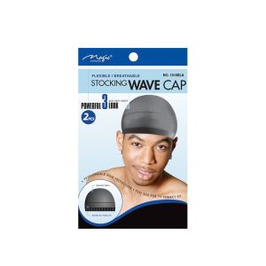 Stocking Wave Cap Black For Men (1515BLK)