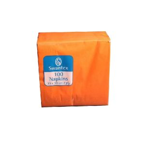Swantex 100 Orange Napkin 33 x 33cm 2 ply