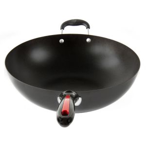 SQ Professional Una Non-Stick Carbon Steel Wok 34cm (5947)