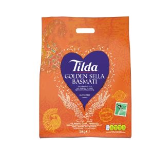 Tilda Golden Sella Basmati Rice 5kg